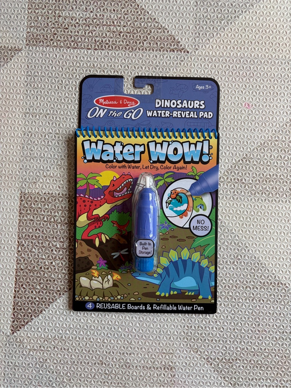 Melissa & Doug On the Go Water Wow! Water-Reveal Pad – Dinosaurs